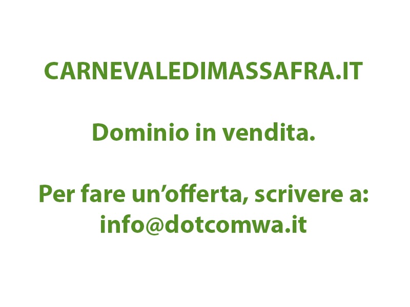 carnevaledimassafra.it.it - Dominio in vendita.